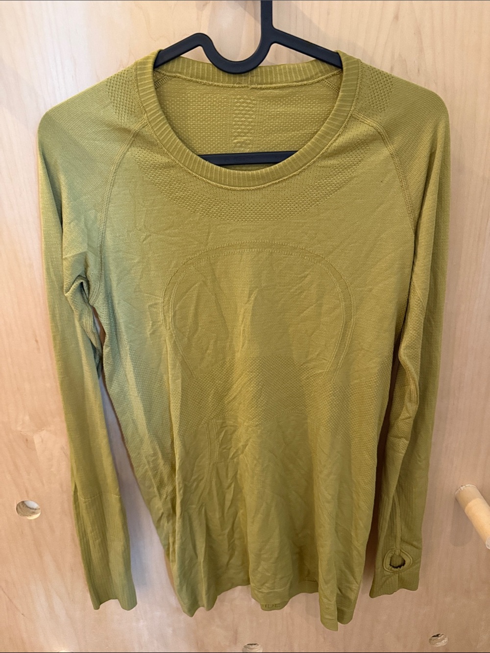Lululemon workout top- chartreuse